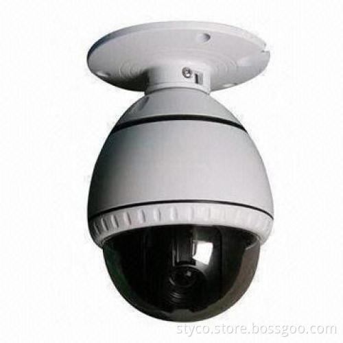 10X PTZ Camera with Ceiling Mount, 700TVL Resolution, Supports Alarm, Power-off Protection